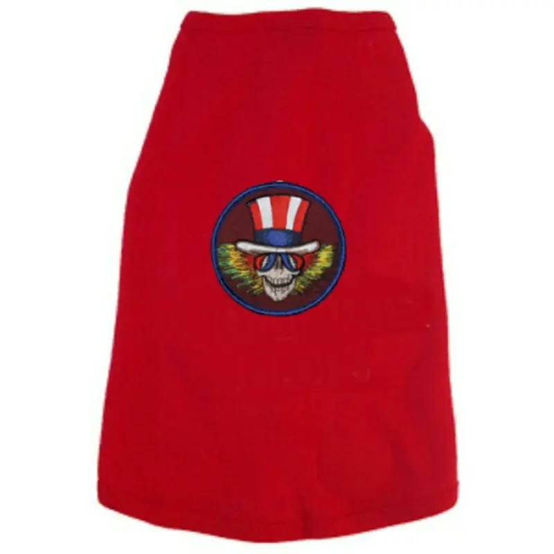 The Band Grateful Dead Dog Tees - Uncle Sam Head  Non-Return/Exchangeable