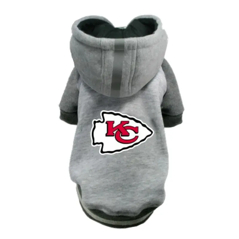 Kansas City Chiefs Licensed Dog Hoodie - Small - 3X X-Large