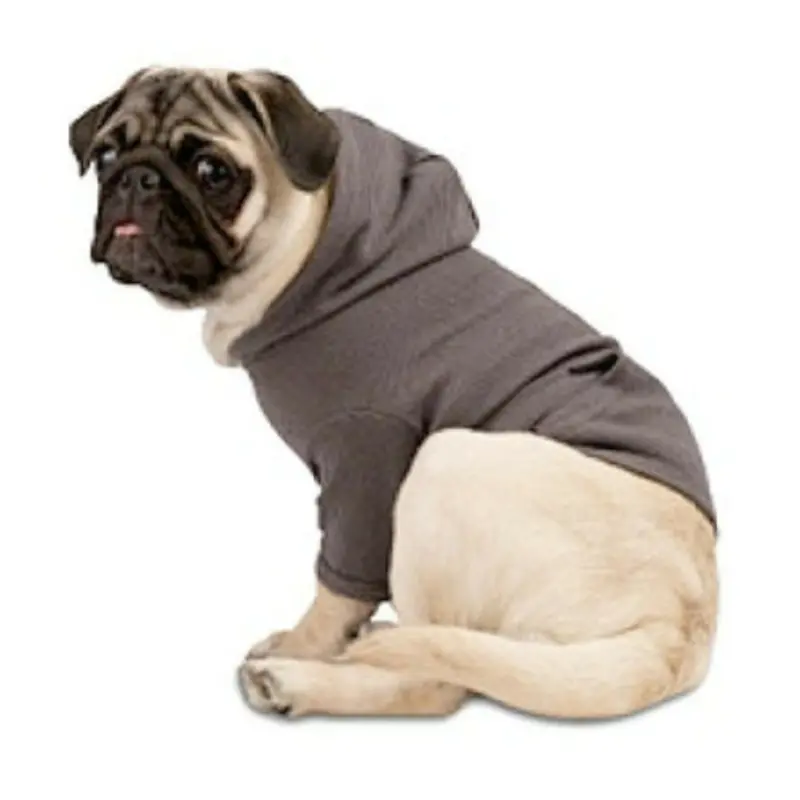 Lightweight Thermal Dog Hoodie - Charcoal