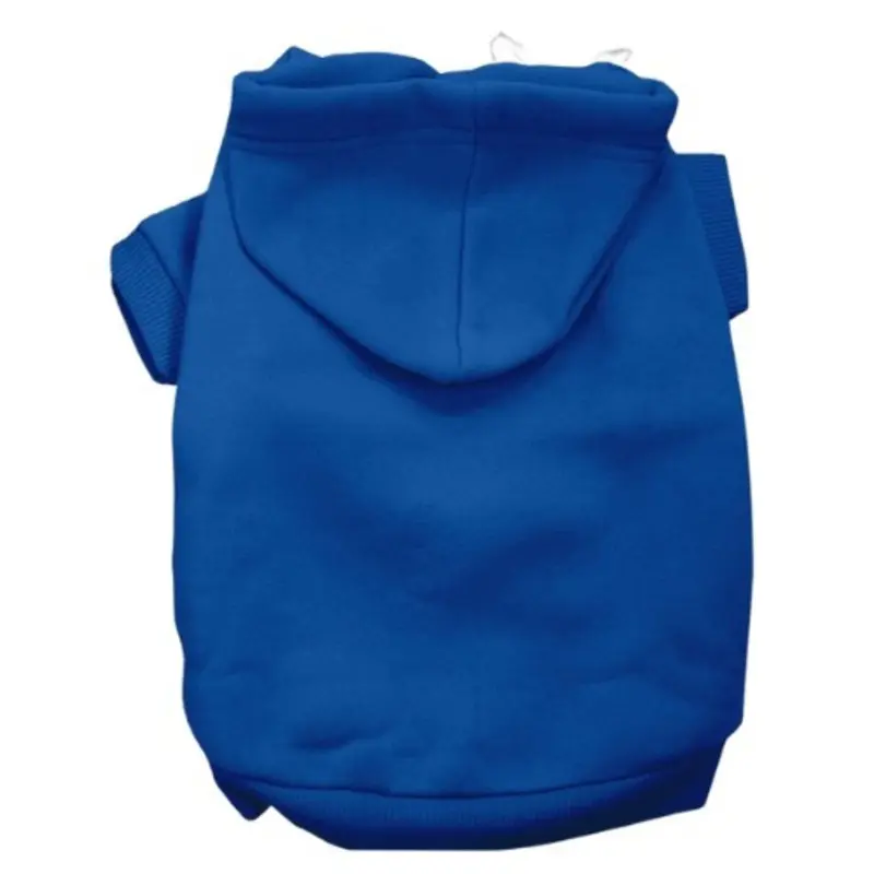 Plain Dog Hoodies - Blue