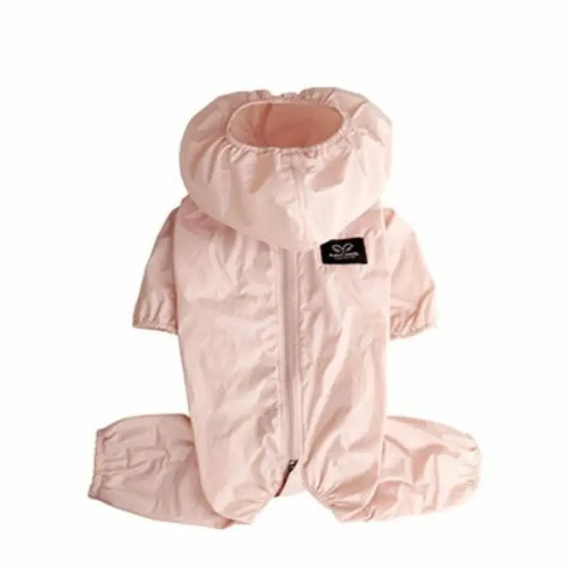 Puppy Angel AIR  Waterproof Dog Raincoat Overalls - Pink ML