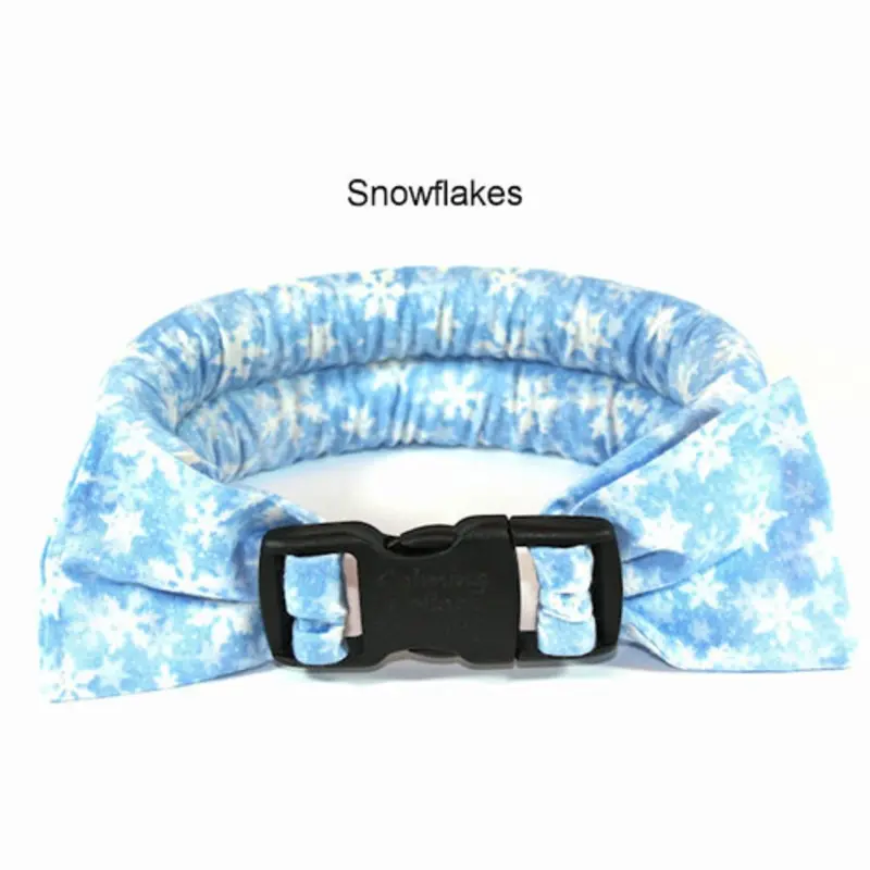 Too Cool Cooling Dog Collars - Snowflakes XS    7 - 10 inches