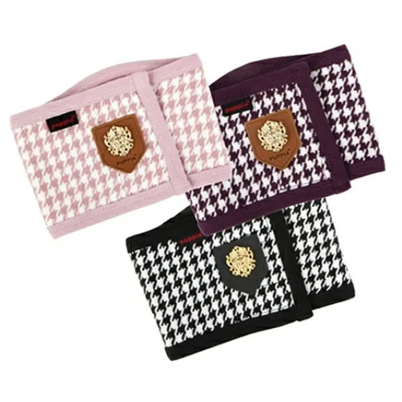 Classic Double Manner Dog Belly Band Black, Small