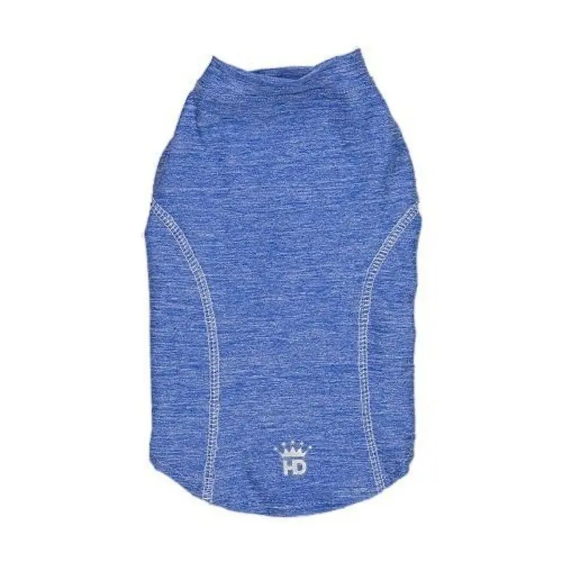 Quick Dry Athletic Dog Tank - Blue | XS - 4XL XS   (Chest 11-14", Length 8.5")