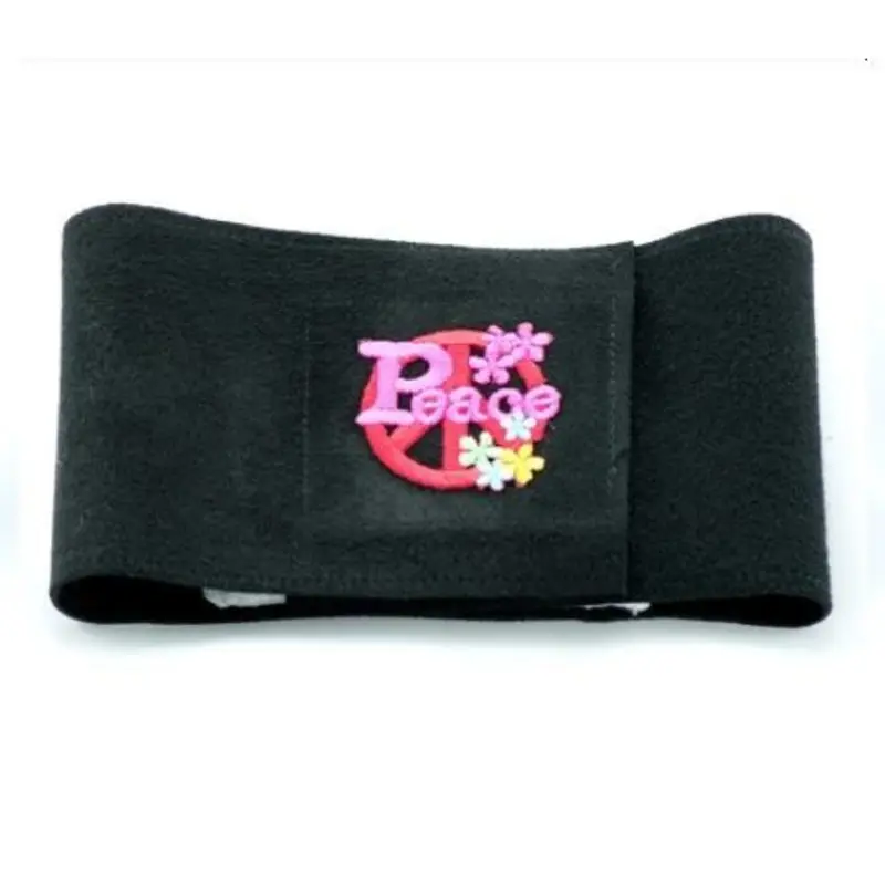 Susan Lanci - Peace Symbol Dog Wizzer Bellybands -In Stock
