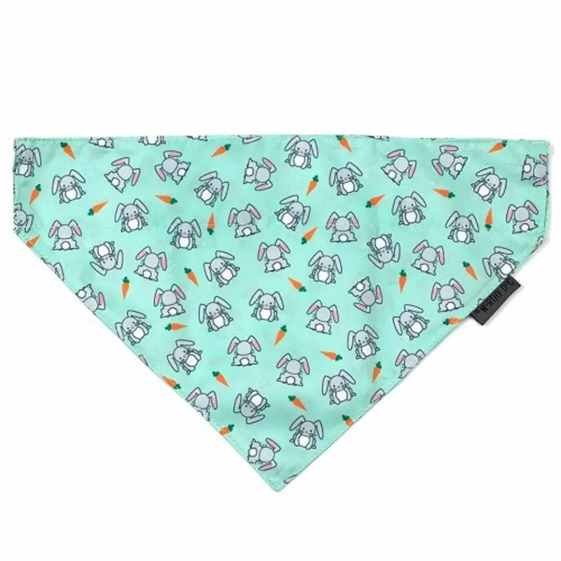 Bunnies Pet Dog Collar Bandana Small