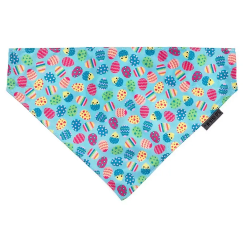 Easter Eggs Pet Dog Collar Bandana Small