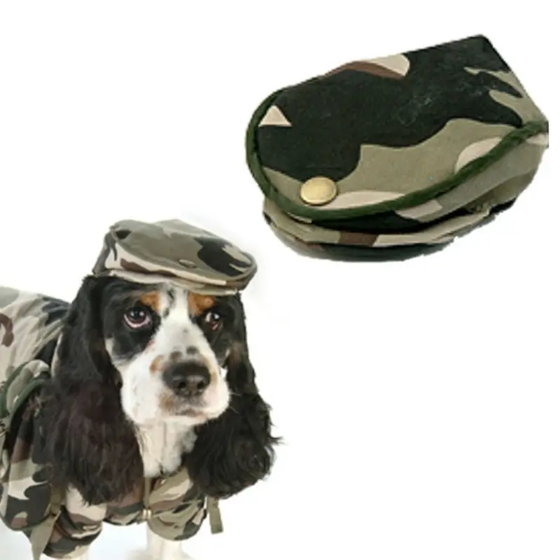 Military Mad Camo Cap - Beige by Puppy Angel S
