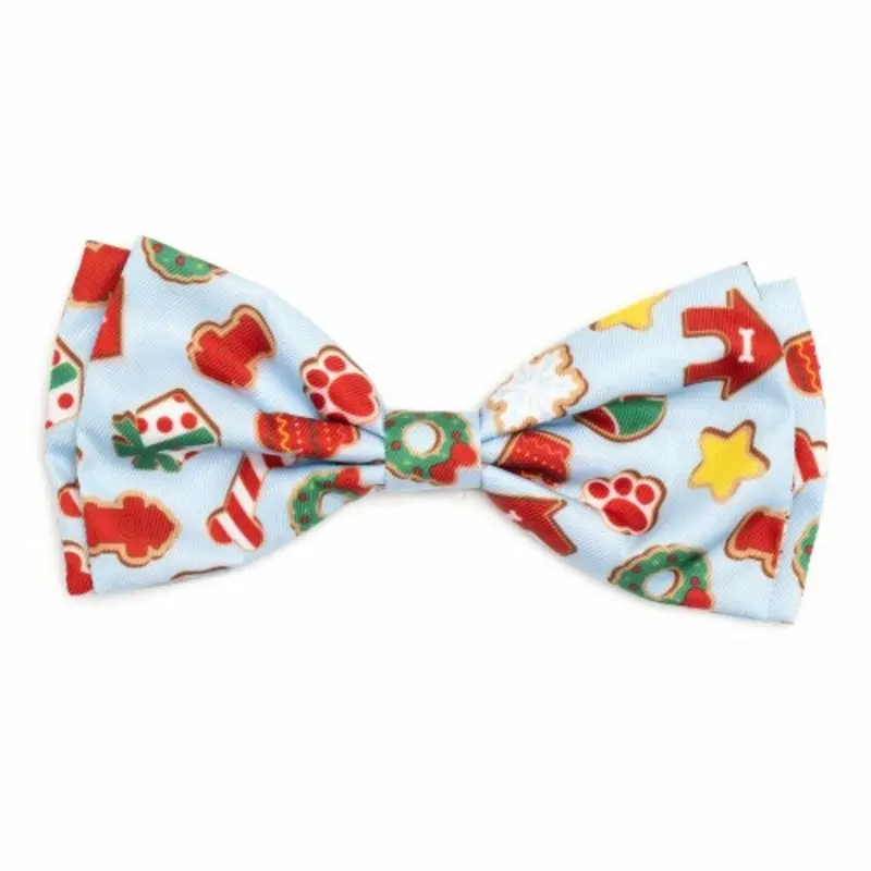 Cookies for Santa Paws Dog Bow Tie Small
