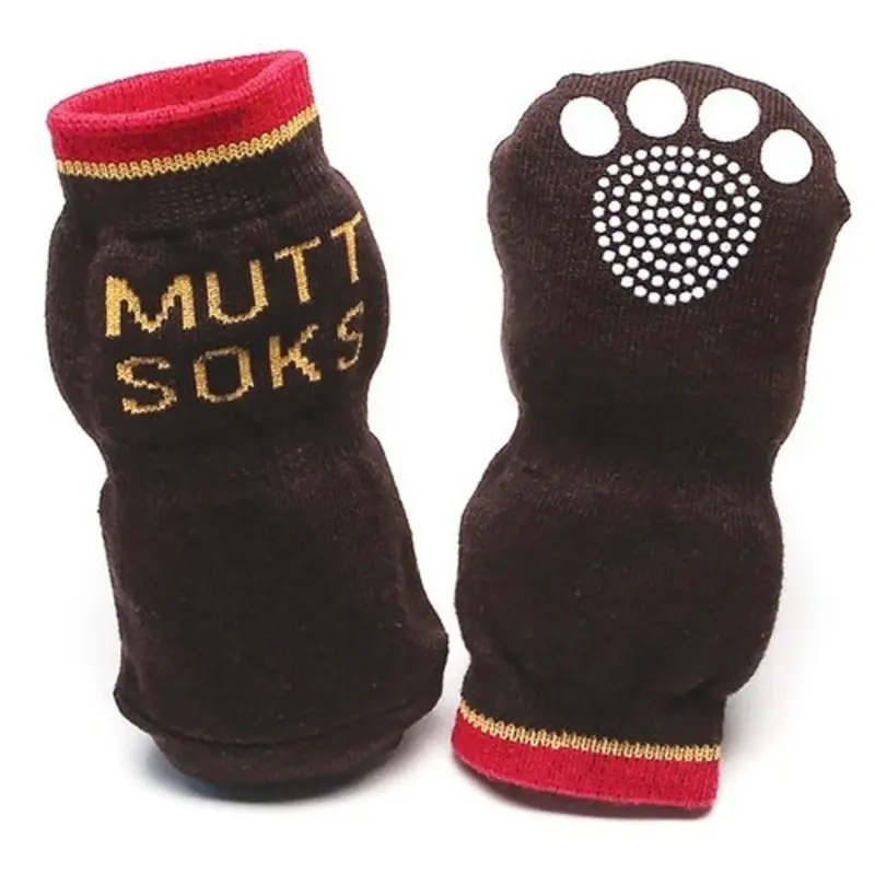 Muttsoks Traction Pet Dog Socks Itty Bitty