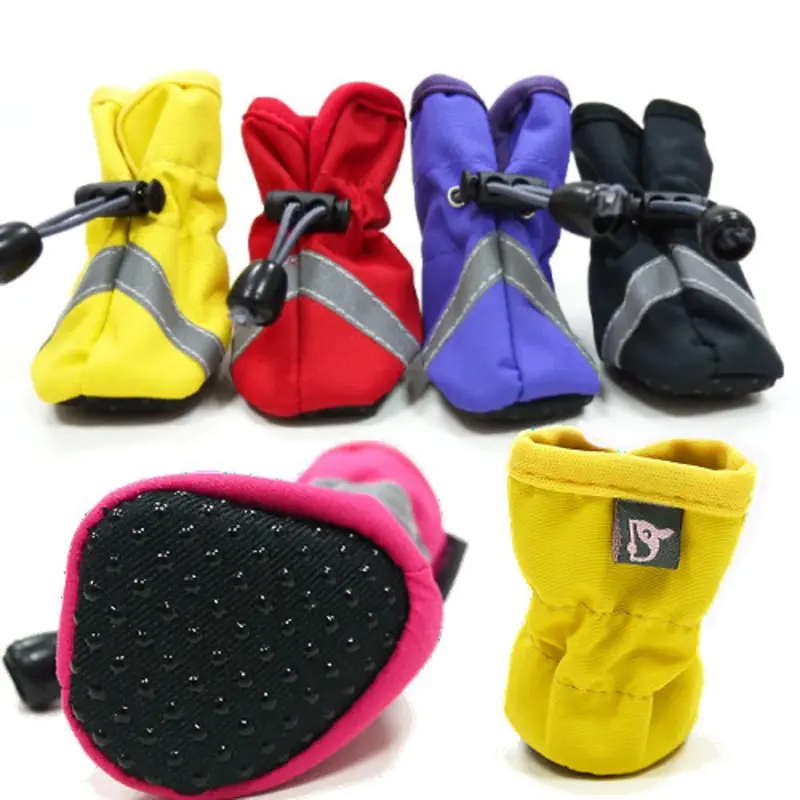 Slip On Dog Boots - Red, Black, Purple, Pink or Blue