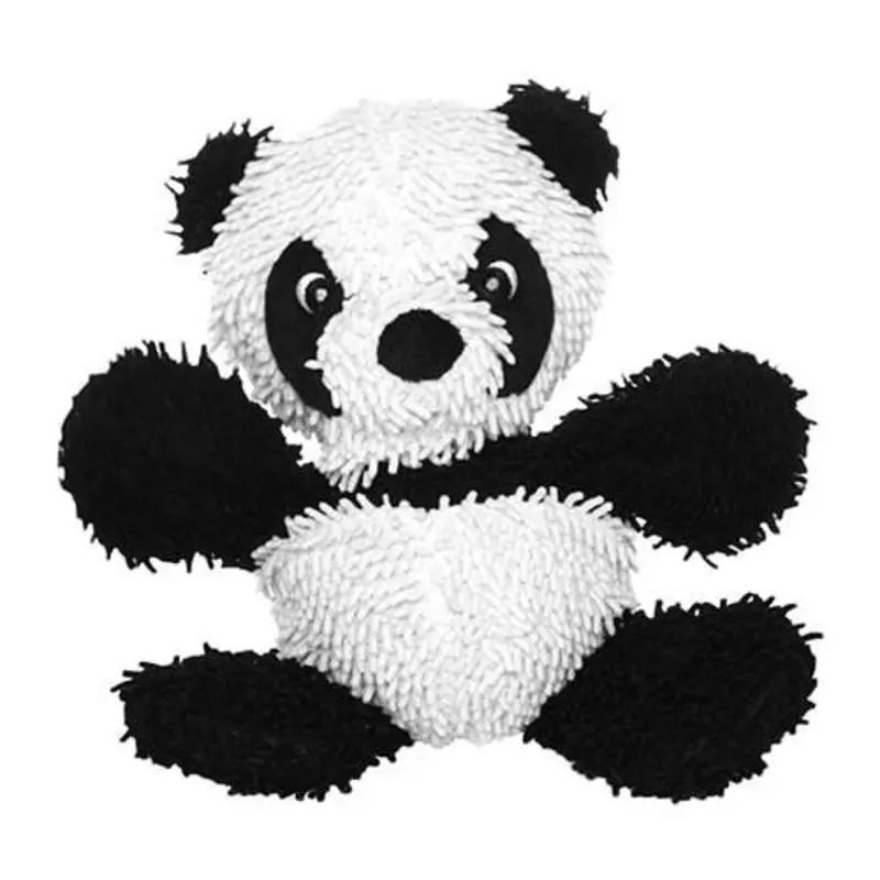 Mighty Microfiber Dog Toy Ball - Panda - Small - Large Pets