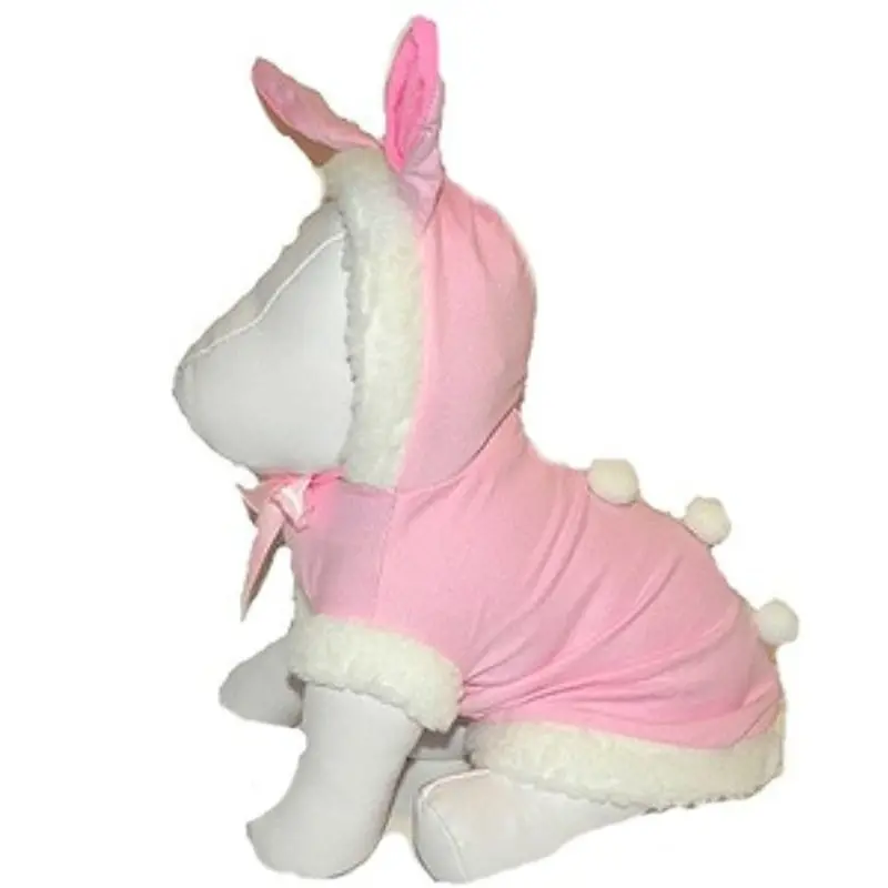 Pink Bunny Pet Dog Costume 0