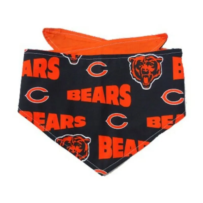Chicago Bears NFL Dog Bandanas XS