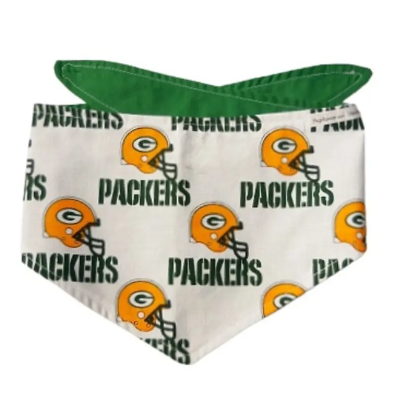 Greenbay Packers NFL Dog Bandanas XS
