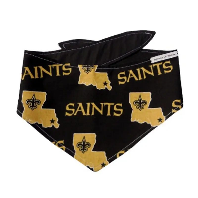 New Orleans Saints NFL Dog Bandanas XS
