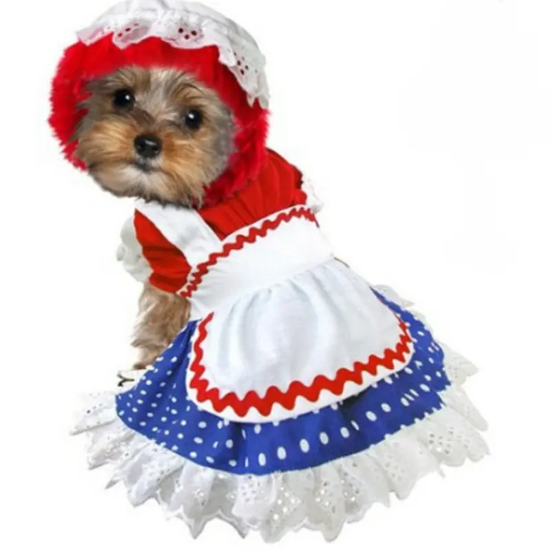 Ragdoll Girl Pet Dog Costume 2
