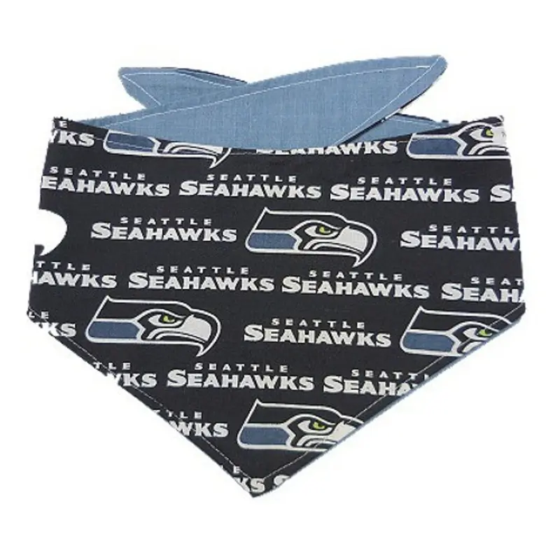 Seattle Seahawks NFL Dog Bandanas XS