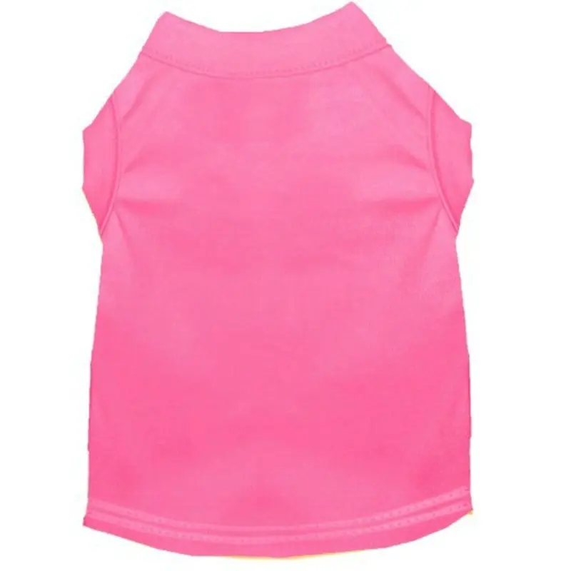 Plain Dog Tank - Bright Pink
