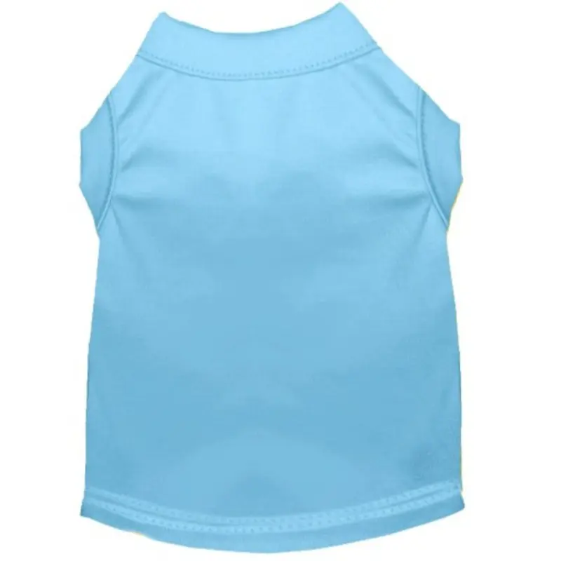 Plain Dog Tank - Light Blue