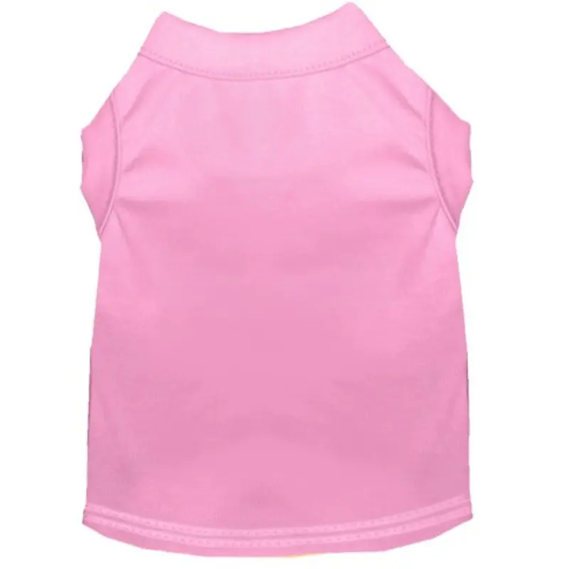 Plain Dog Tank - Light Pink