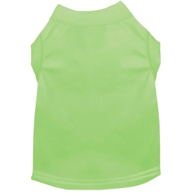 Plain Dog Tank - Lime Green