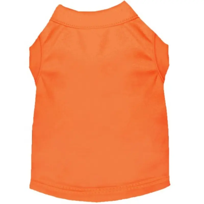 Plain Dog Tank - Orange