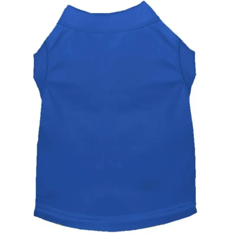 Plain Dog Tank - Royal Blue