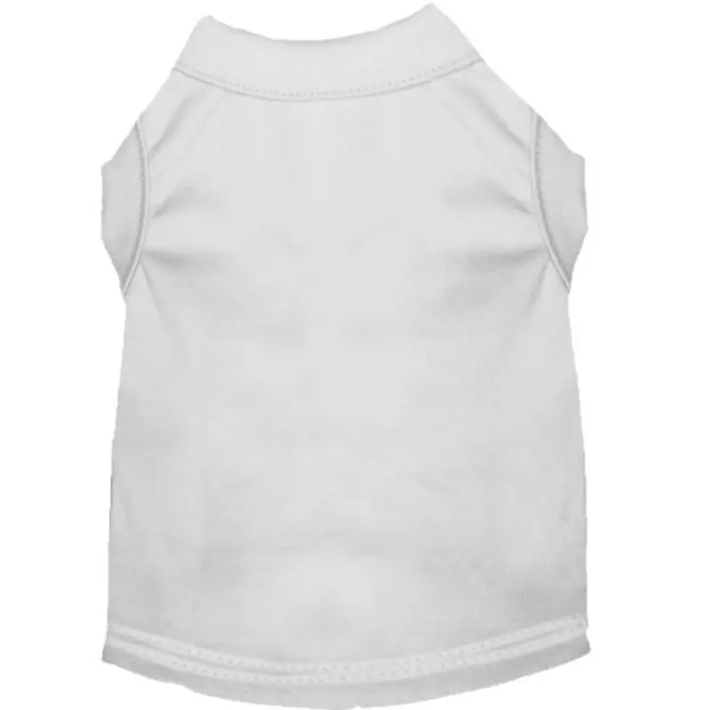 Plain Dog Tank - White