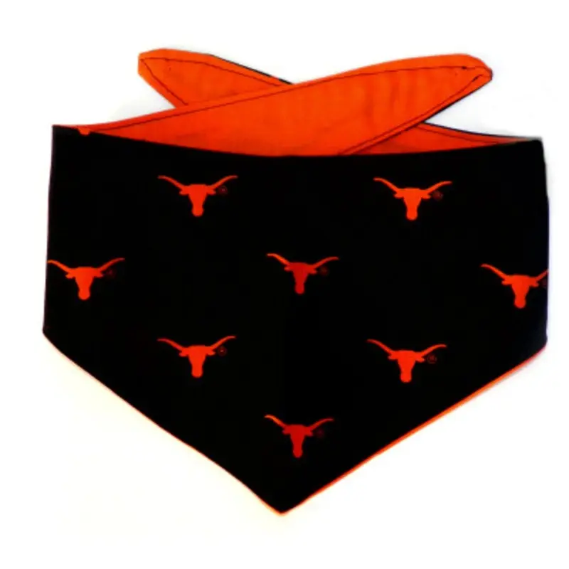 Dog Bandana - Longhorns XXS