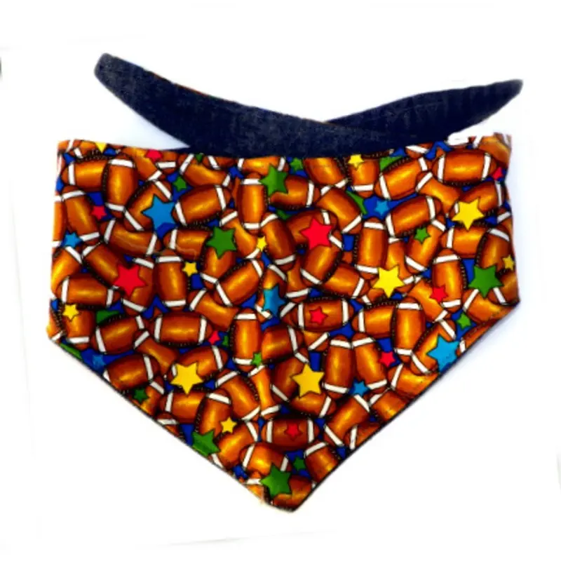 Dog Bandana - Time for Football Small