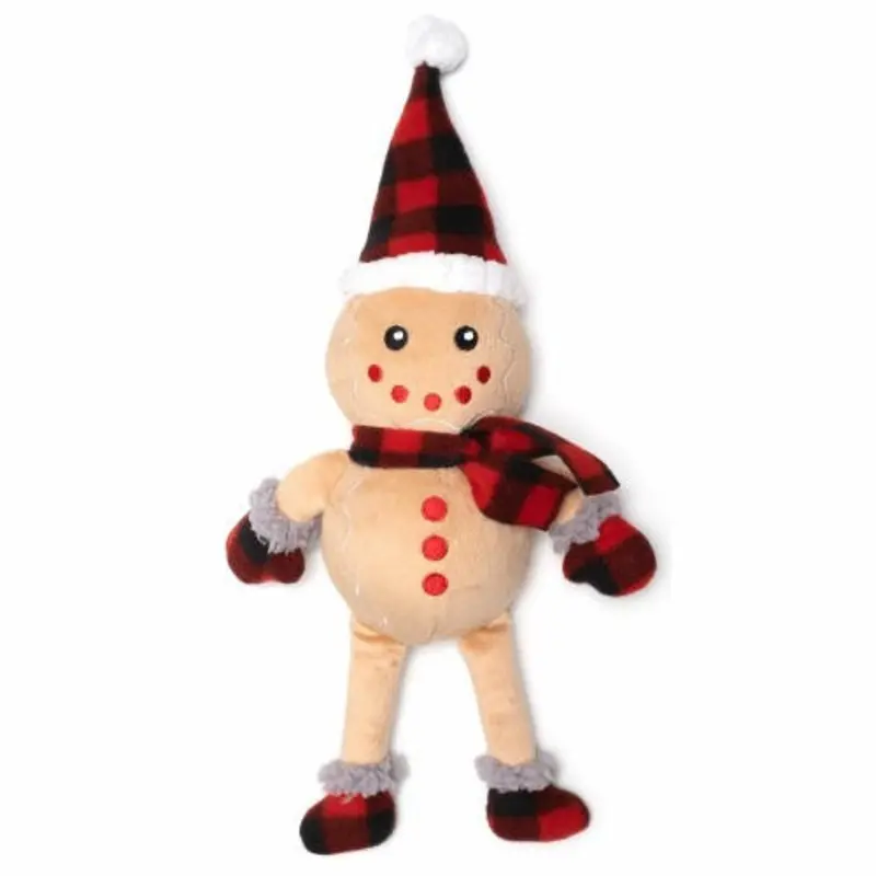 Buffalo Gingerbread Dog Toy One Size