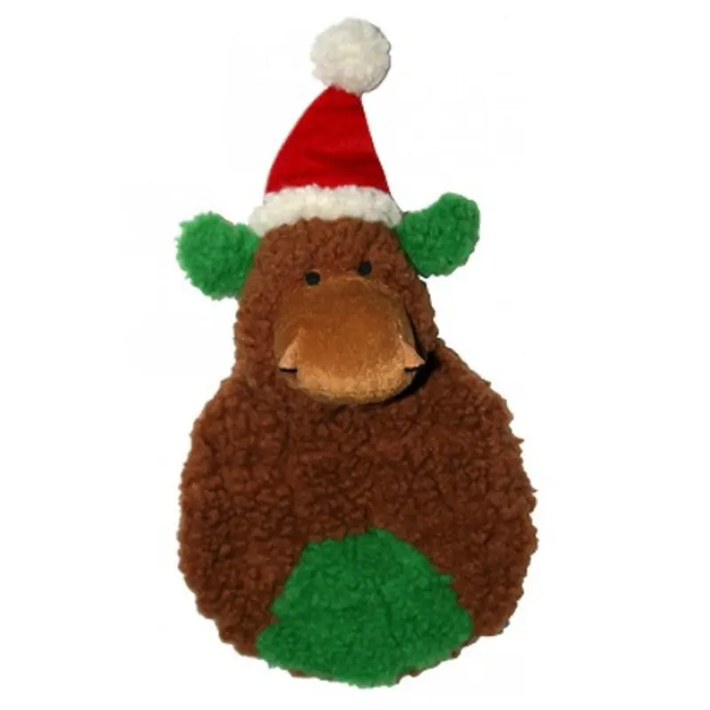 Reindeer Krinkle and Squeak Pet Dog Toy One Size