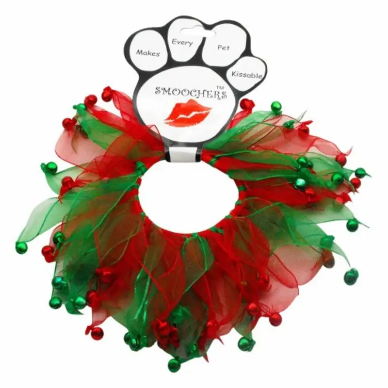 Christmas Bell Smoochers MD- fits 12-15 neck