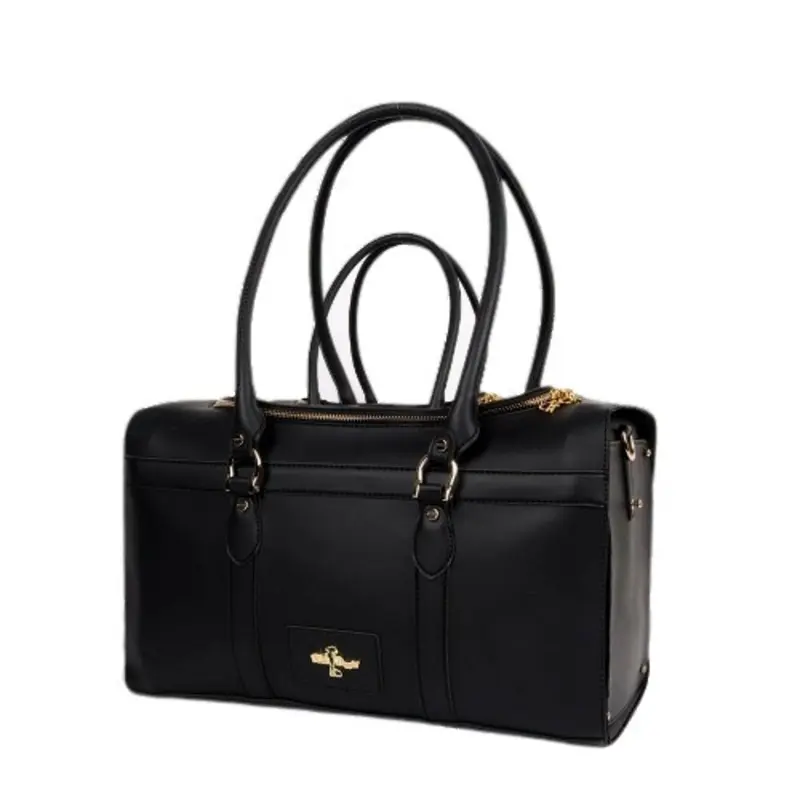 Designer Grand Voyager Pet Dog Carrier - Black