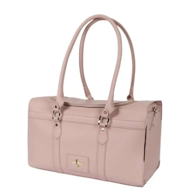 Designer Grand Voyager Pet Dog Carrier - Blush