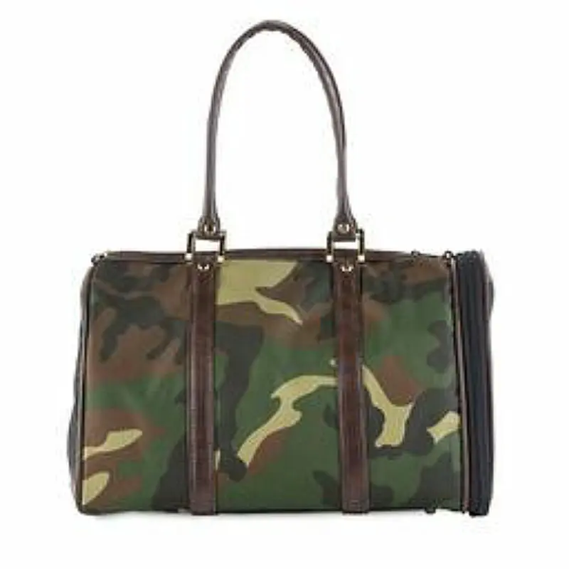 Duffel - Camouflage Pet Dog Carrier by Petote Mini
