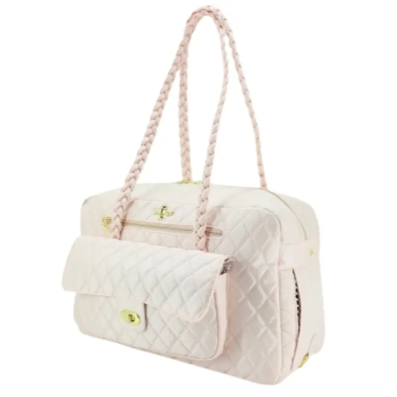 Porsha Pet Dog Carrier - Blush