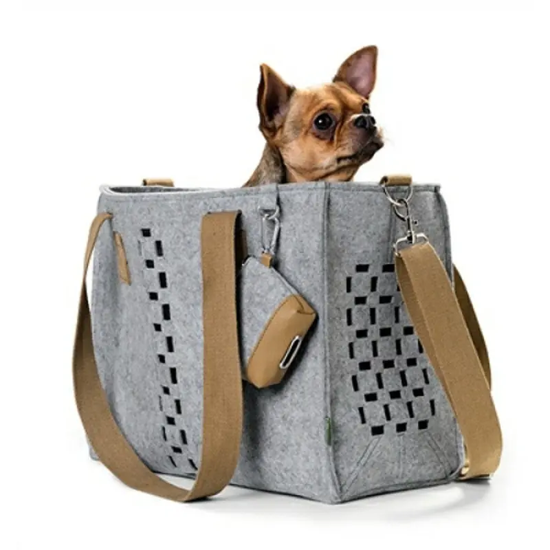 Country Gray Pet Dog Carrier One Size