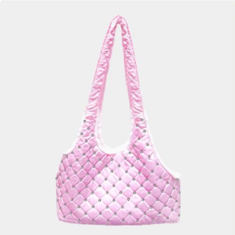 Designer Glamour Baby Pet Dog Carrier - Blush