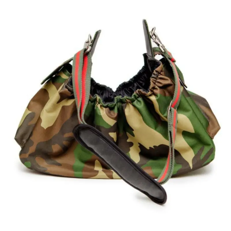 Gigi Sling - Camo w/Stripe Pet Dog Carrier One Size Only