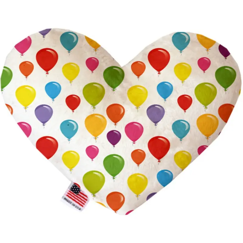 Balloons Bone or Heart Dog Toy, More Sizes