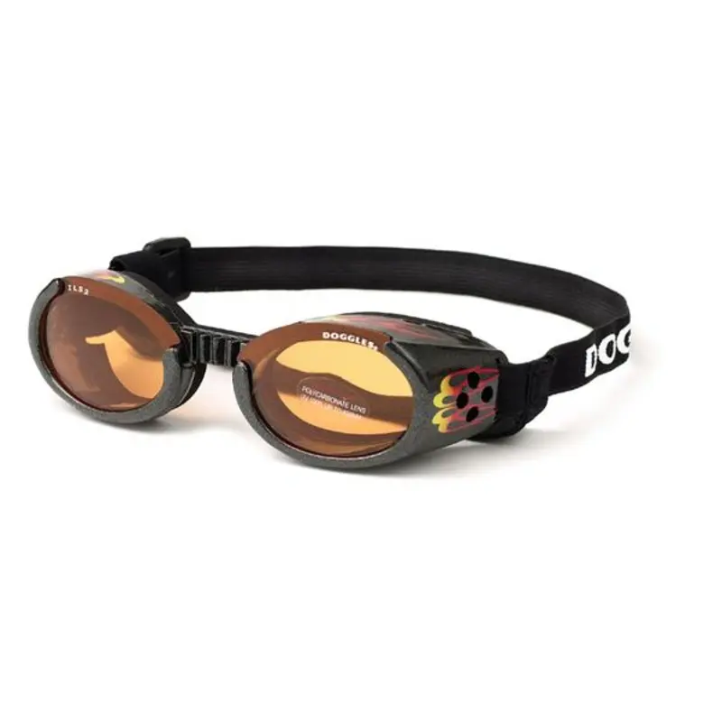 Doggles - ILS2 Racing Flames Frame with Orange Lens X-Small - Out of Stock!