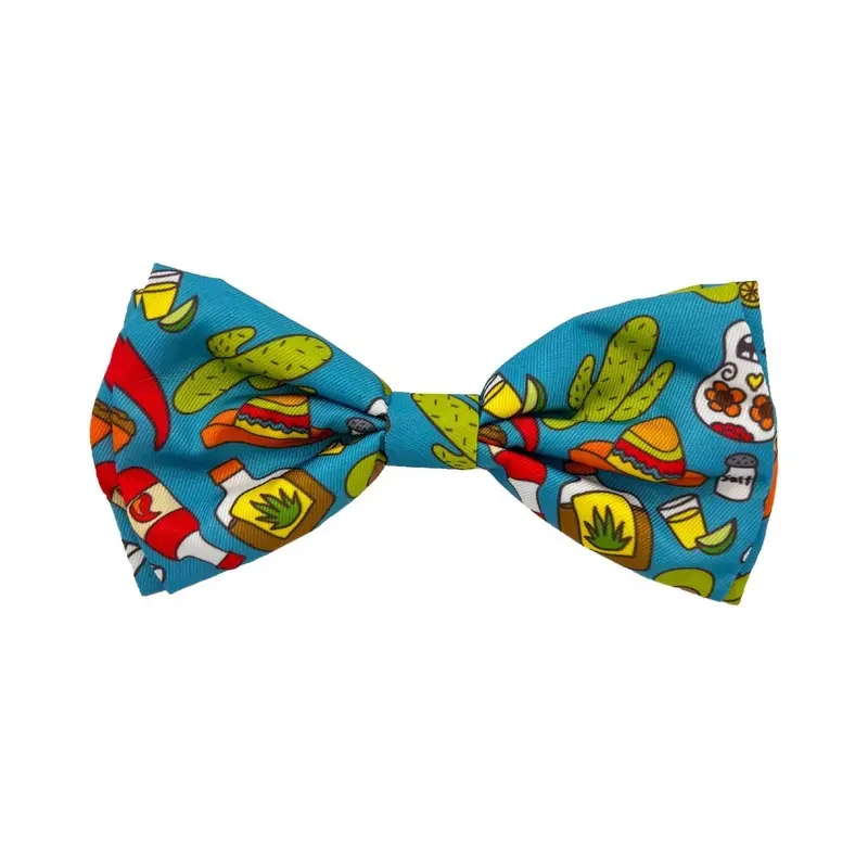 Huxley & Kent Dog and Cat Bow Tie Collar Attachment - Cinco Fiesta Small