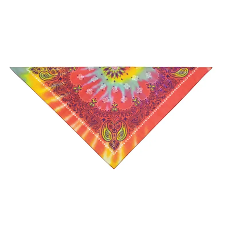 Top Performance Paisley Tie-Dye Dog Bandana