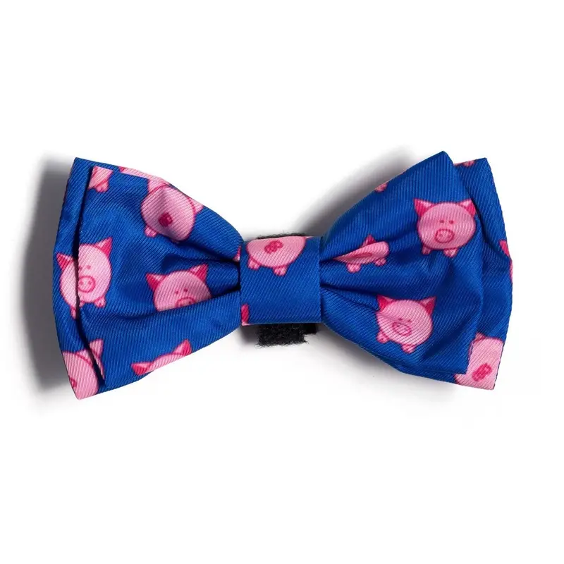 Worthy Dog Wilbur the Pig Dog and Cat Bow Tie Collar Attachment Small - Out of Stock!