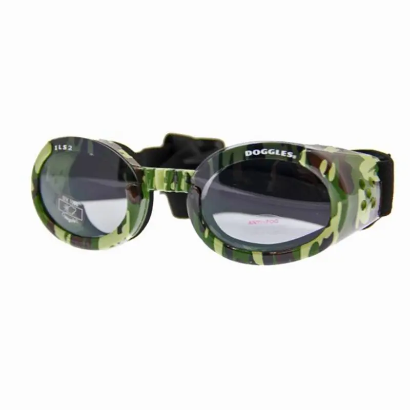 Doggles - ILS2 Green Camo Frame with Light Smoke Lens X-Small - Out of Stock!