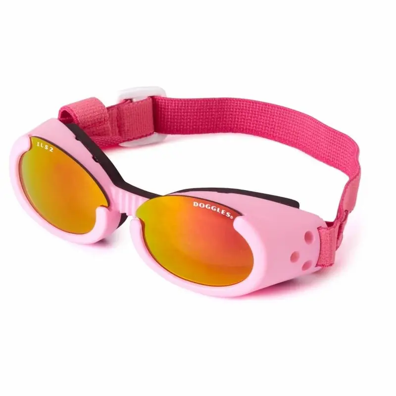 Doggles - ILS2 Pink Frame with Sunset Mirror Lens X-Small - Out of Stock!