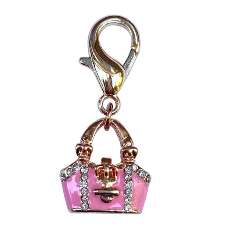 The Dog Squad Chic Purse Dog Collar Charm