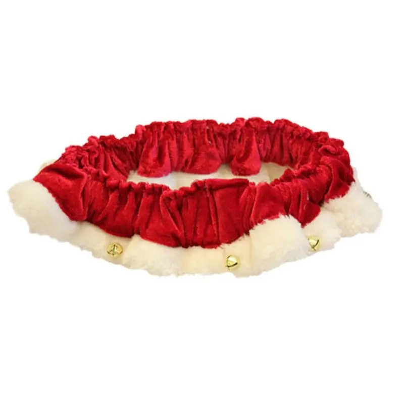 Huxley & Kent Holiday Pet Ruff - Santa Red X-Small - Out of Stock!